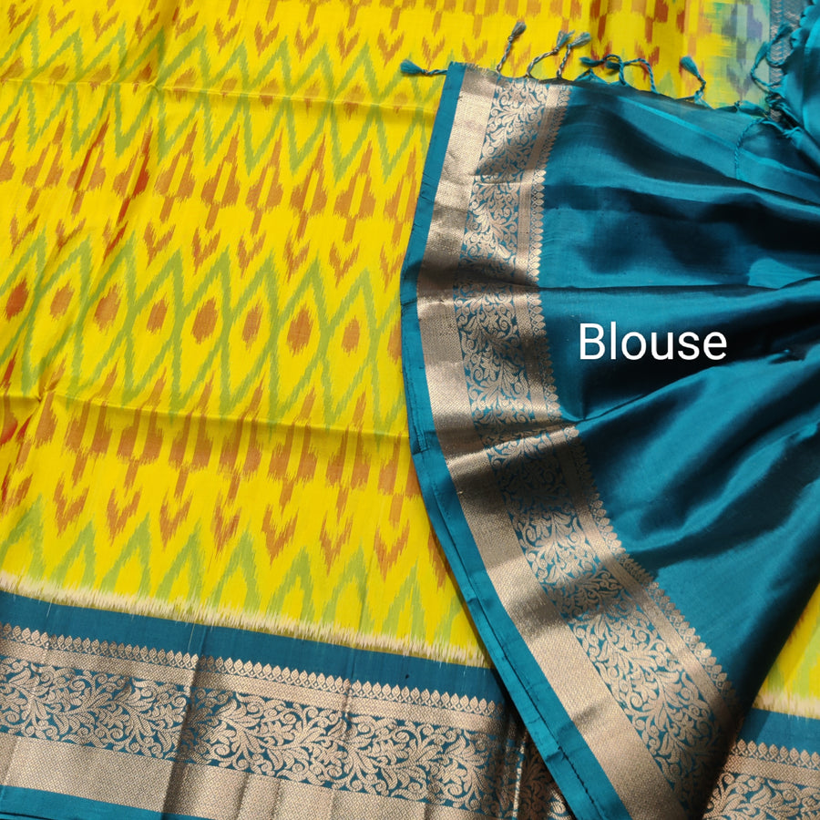 Ikkath Pure handloom silk saree - IKT02