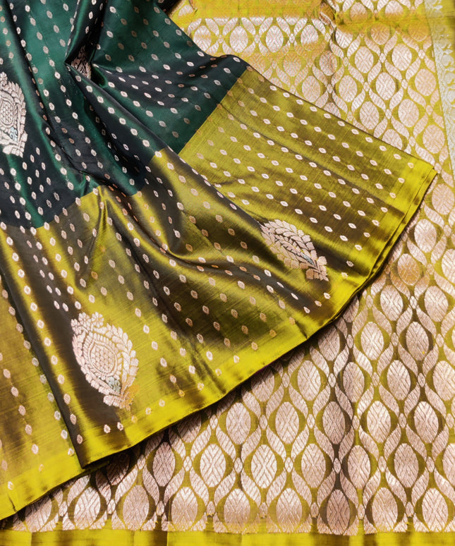 Lightweight Pattu Scurt Border Saree - LWP1081