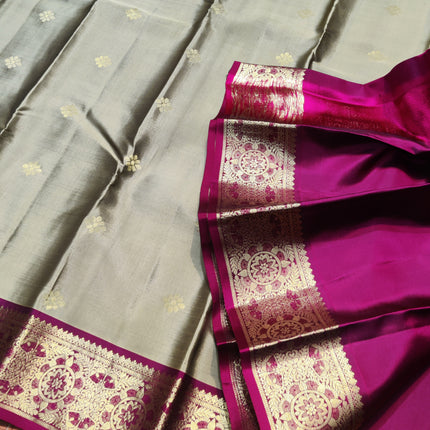 Kanchi pure soft silk Saree - KMP1195