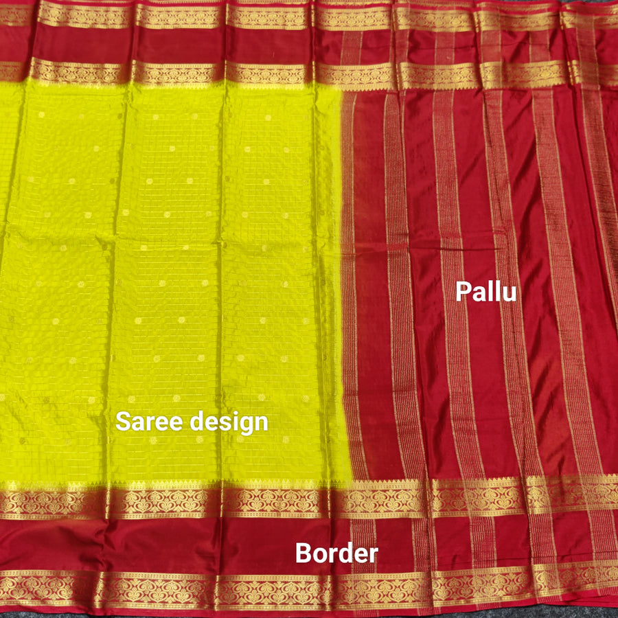 Semi crepe silk saree - SC14