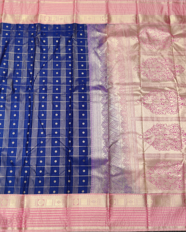 Kanchi semi vintage silk Saree -KS34 alternate view