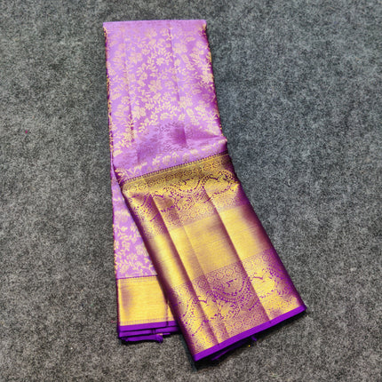 Kanchi Meenakari Brocade Pure handloom Silk Saree - KMP1632