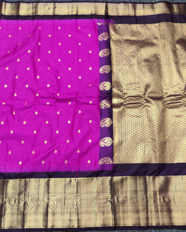 Gadwal Semi Silk Saree - GSM36 alternate view