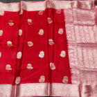 Chinon crepe silk saree -C10