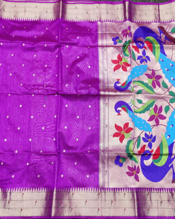 Jute paithani silk sarees - J04 alternate view