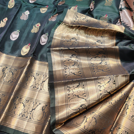 Kanchi pattu pure silk Saree - KMP1568