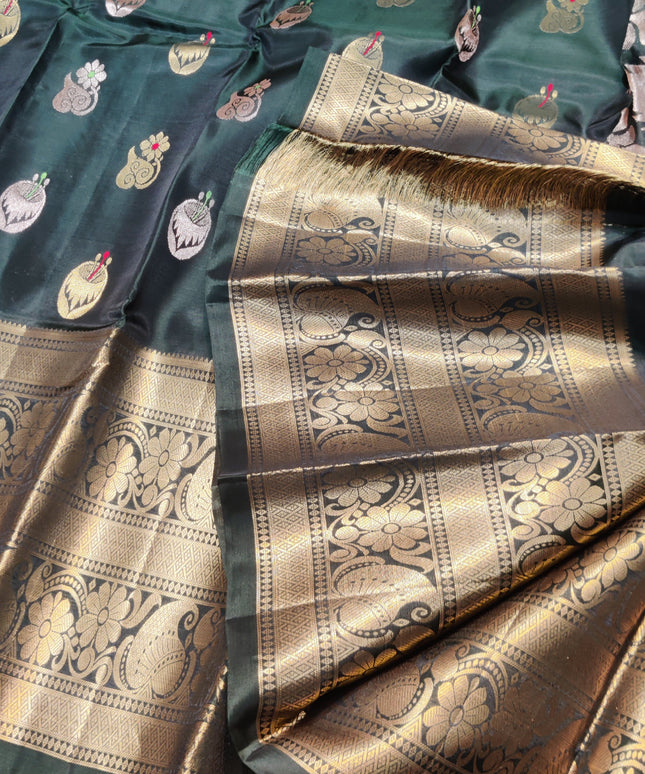 Kanchi pattu pure silk Saree - KMP1568