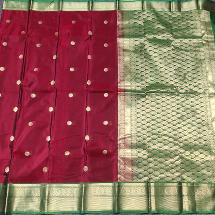 Kanchi pure soft silk Saree - KMP1531