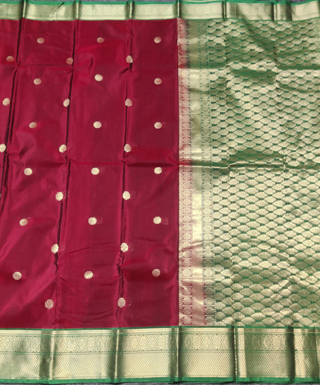Kanchi pure soft silk Saree - KMP1531