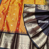 Gadwal Semi Silk Saree - GSM23