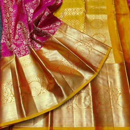 Kanchi pure Bridal wear saree @30% Off - KMP13