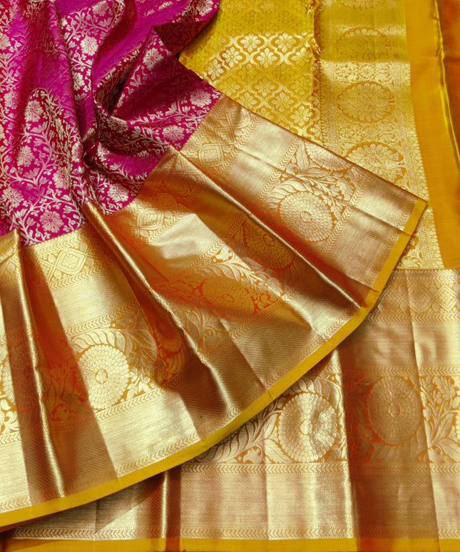 Kanchi pure Bridal wear saree @30% Off - KMP13