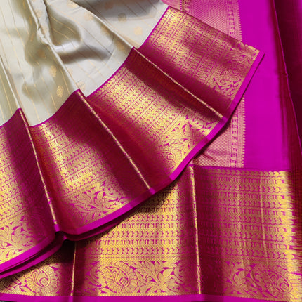 Kanchi Handloom Kuttu Pure Silk Saree - KMP2014