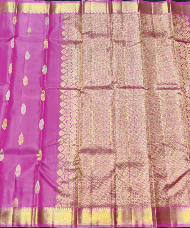 Kanchi Pure Handloom Pattu Saree - KMP126