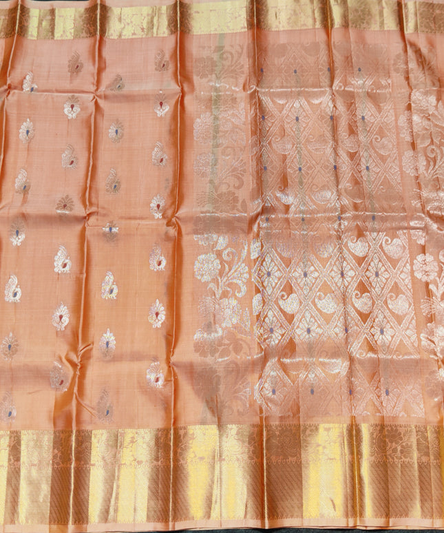 Kanchi pattu pure silk Saree - KMP1569