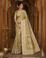 Mashru satin Silk Saree- MS49