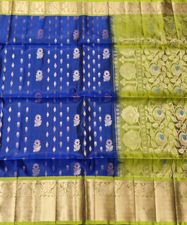 Meenakari kanchi lightweight pattu Saree - KMP302