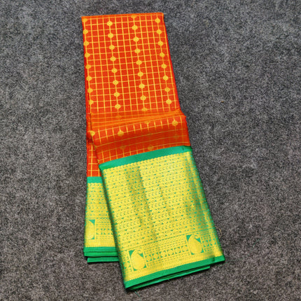 Kanchi Handloom Kuttu Pure Silk Saree - KMP2016