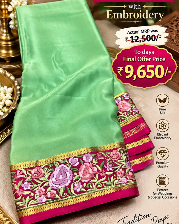 Mysore Pure Crepe Silk - CRP34