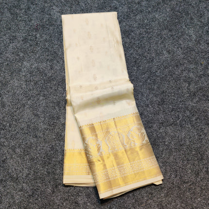 Kanchi pure vintage silk Saree - KMP2077