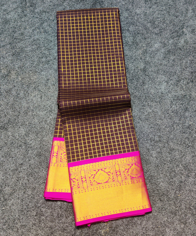 Kanchi Kuttu Handloom Pattu Saree - KMP3008