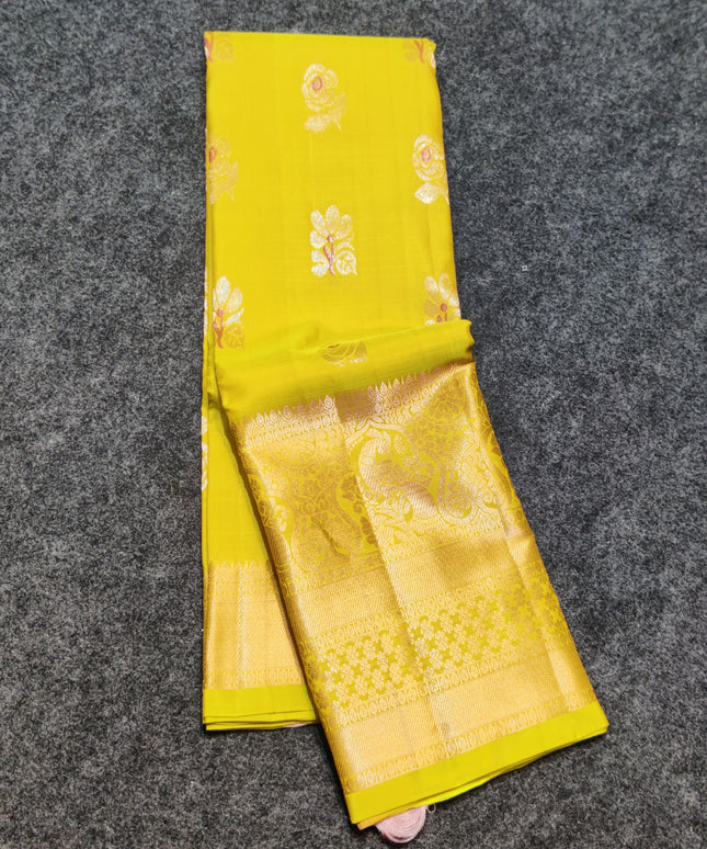Kanchi pattu pure silk Saree - KMP1559