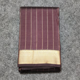 Kanchi pattu small border saree - KMP257