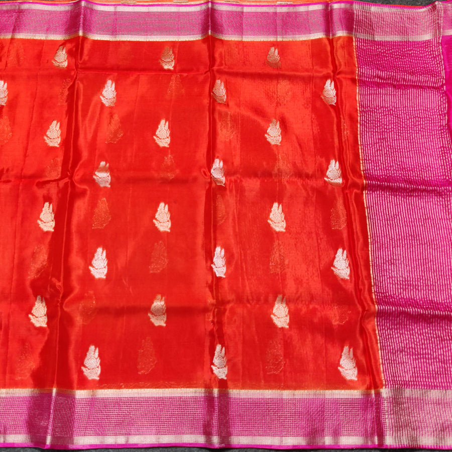 Mashru Silk Saree- MS42