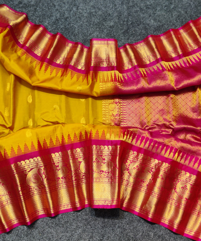 Gadwal pure silk saree - GPS59