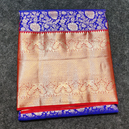 Kanchi pattu half fine Bridal Saree -HF260