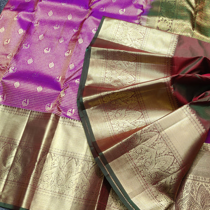 Kanchi pure Bridal wear saree @30% Off - KMP08