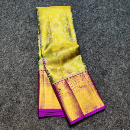 Kanchi Pattu Wedding Sarees @50% Off -KMP1745