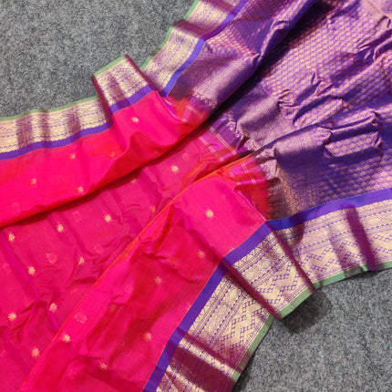 Gadwal Sico Silk Saree - GS154