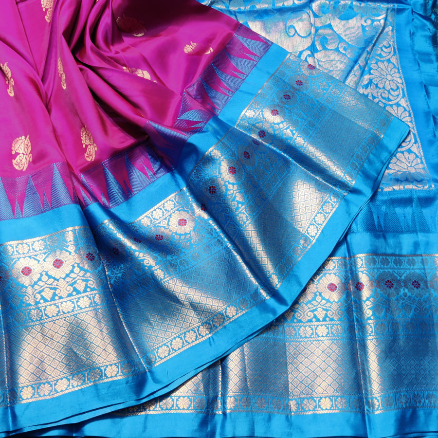 Kuppadam pattu saree - KP35