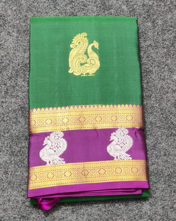 50% off Kanchi kuttu vintage Handloom saree - KMP63