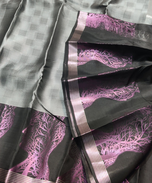Pure Kanchi Pattu Saree - KMP3040