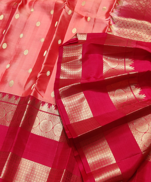 Kanchi Vintage Handloom Pattu Saree - KMP25