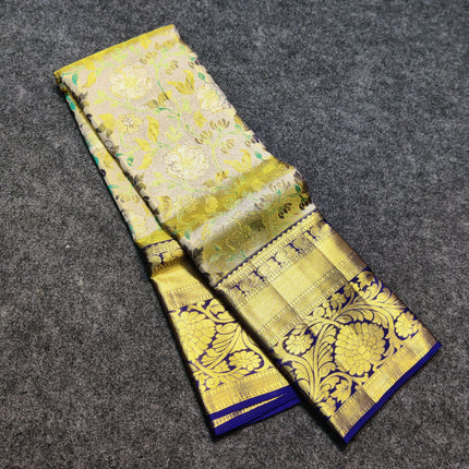 Kanchi Pattu Wedding Sarees @30% Off -KMP958