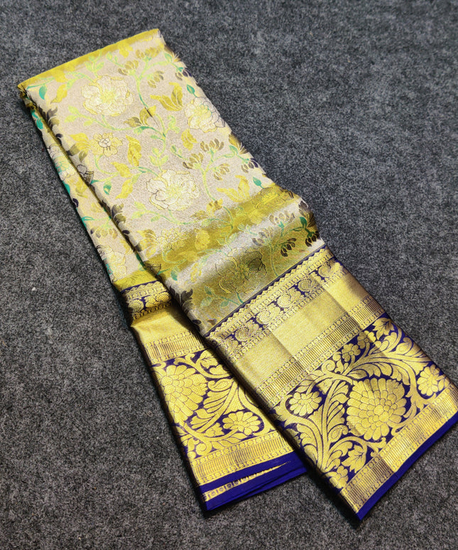 Kanchi Pattu Wedding Sarees @30% Off -KMP958