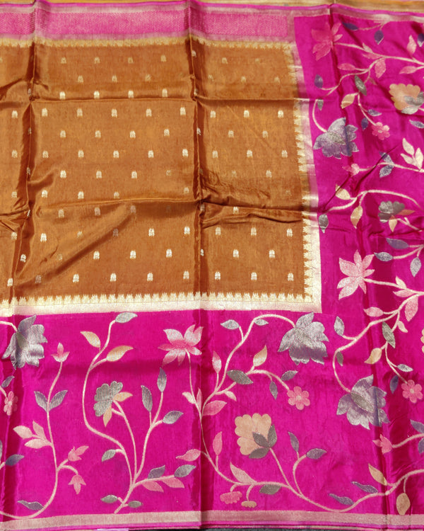 Paithani crepe silk saree - P03 alternate view