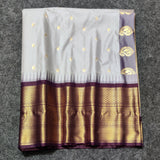 Gadwal Semi Silk Saree - GSM16