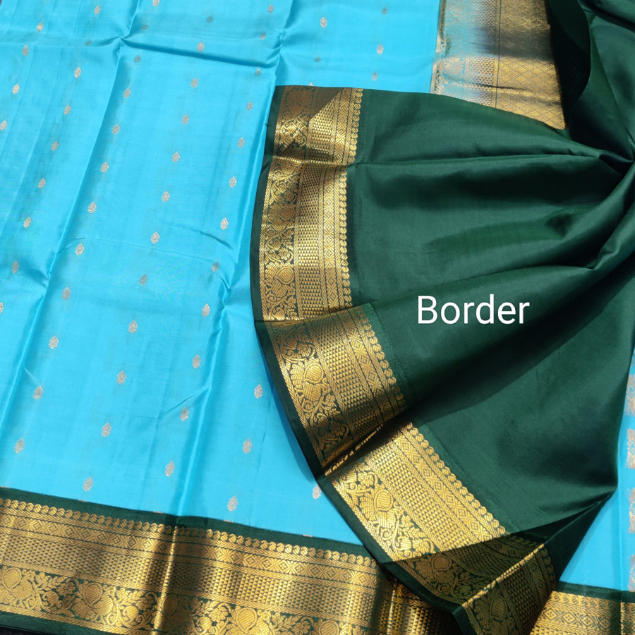 50% off Kanchi kuttu vintage Handloom saree - KMP66