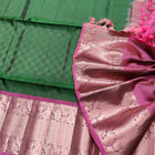 Meenakari kanchi lightweight pattu Saree - KMP116