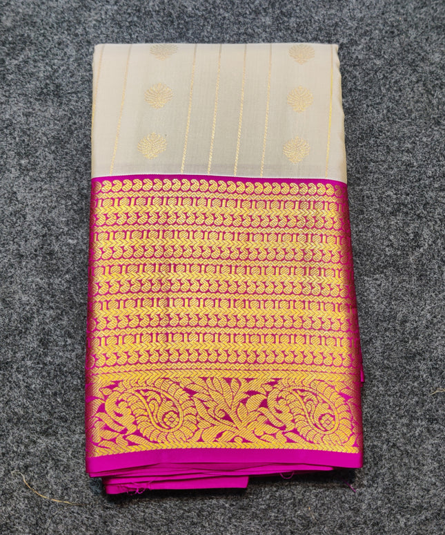 Kanchi Handloom Kuttu Pure Silk Saree - KMP2014