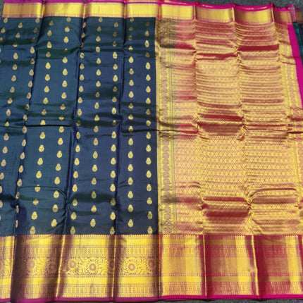 Kanchi Pure Silk Saree- KMP3044
