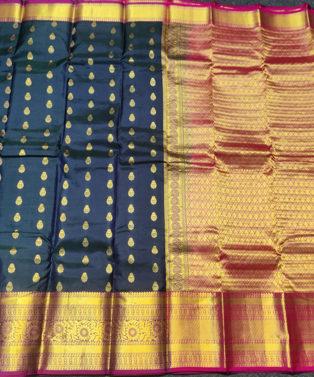 Kanchi Pure Silk Saree- KMP3044