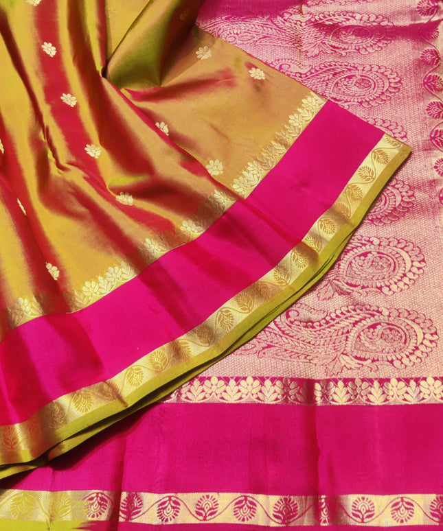 Kanchi Handloom Vintage Gap Border - KMP3001