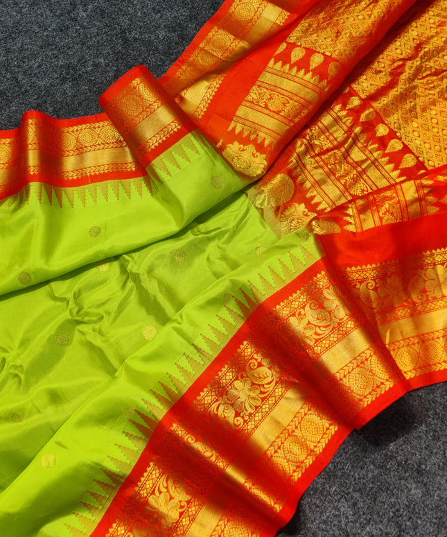 Gadwal pure silk saree - GPS45