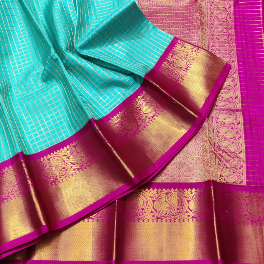 50% off Kanchi kuttu vintage Handloom saree - KMP58