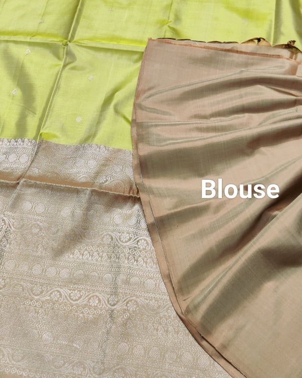 Mangalya pattu handloom saree - MG09 alternate view